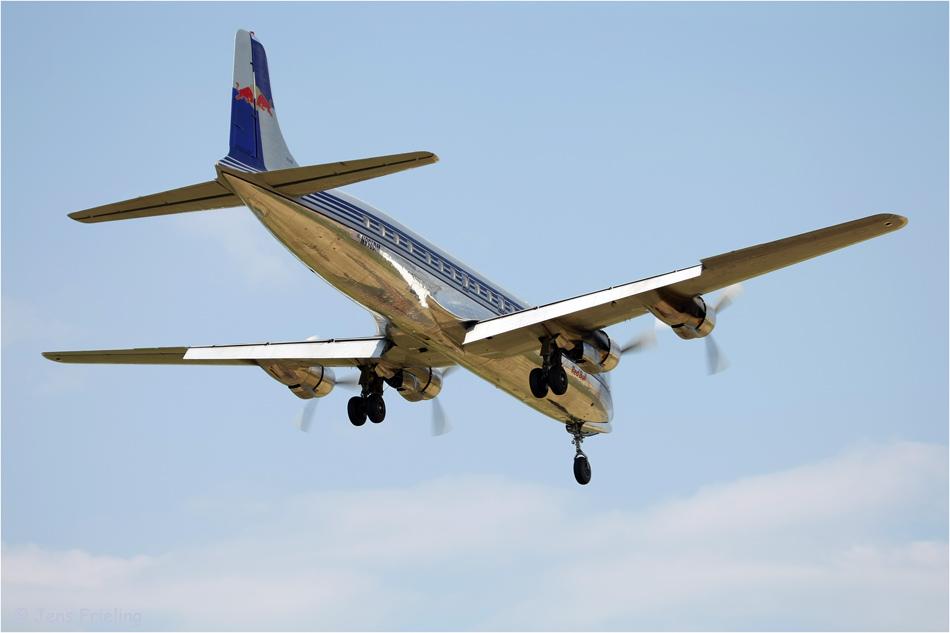 Douglas DC-6B Red Bull