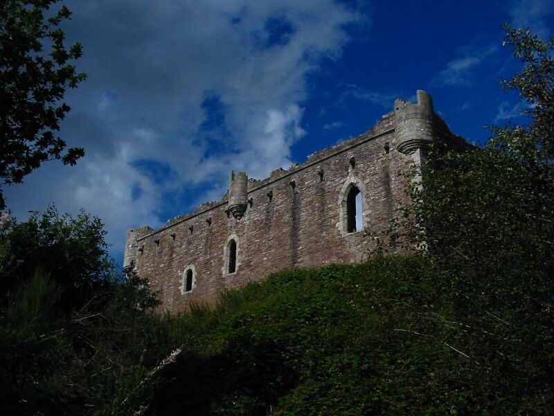 Doune Castle as seen in Monty Python's Holy Grail (Ritter der Kokosnuß)