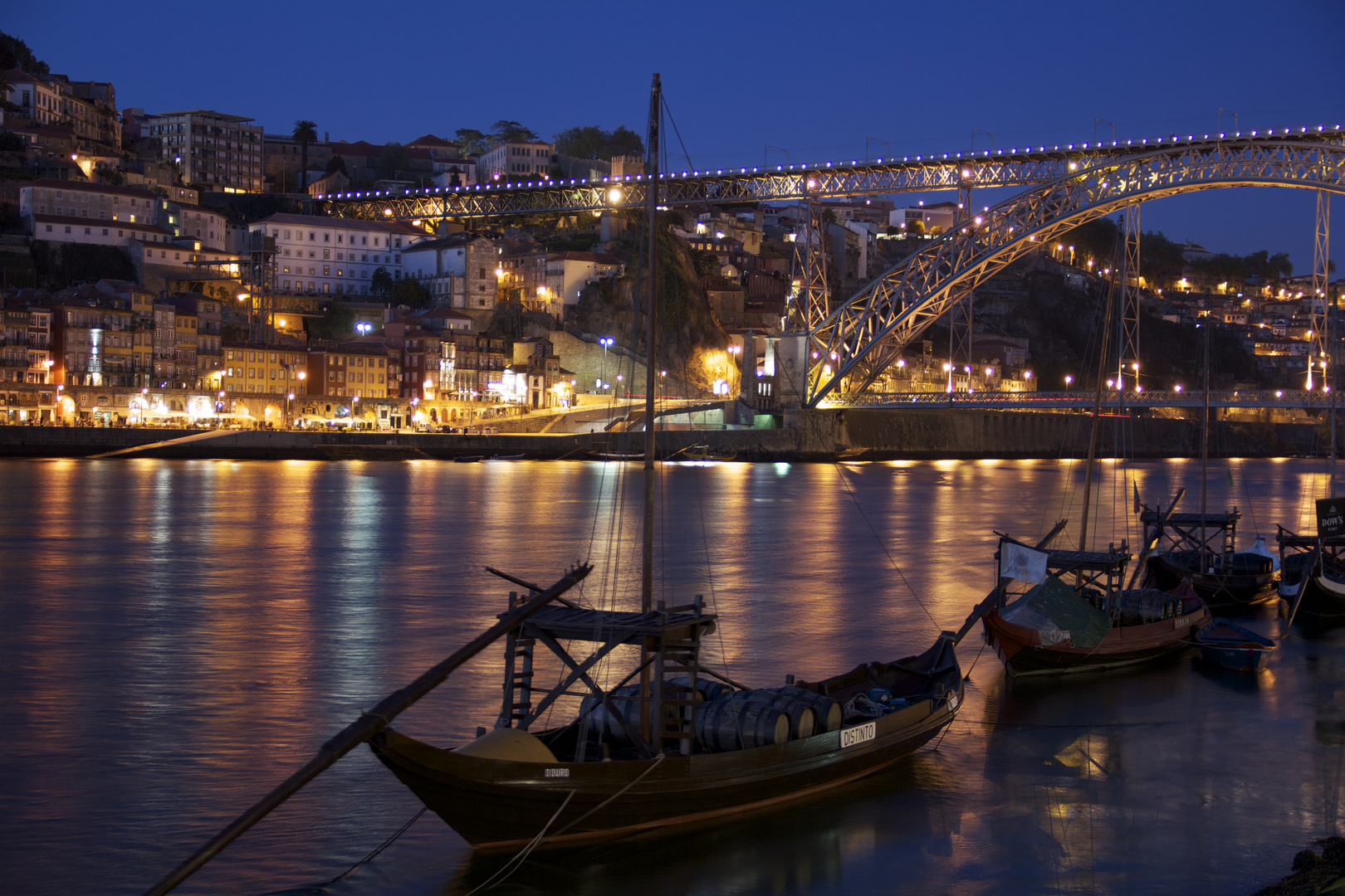 Douro and the boats of Port Wine