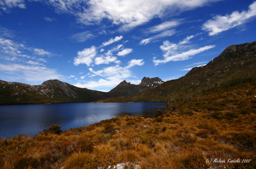 Dove Lake mit Cradle Mountain