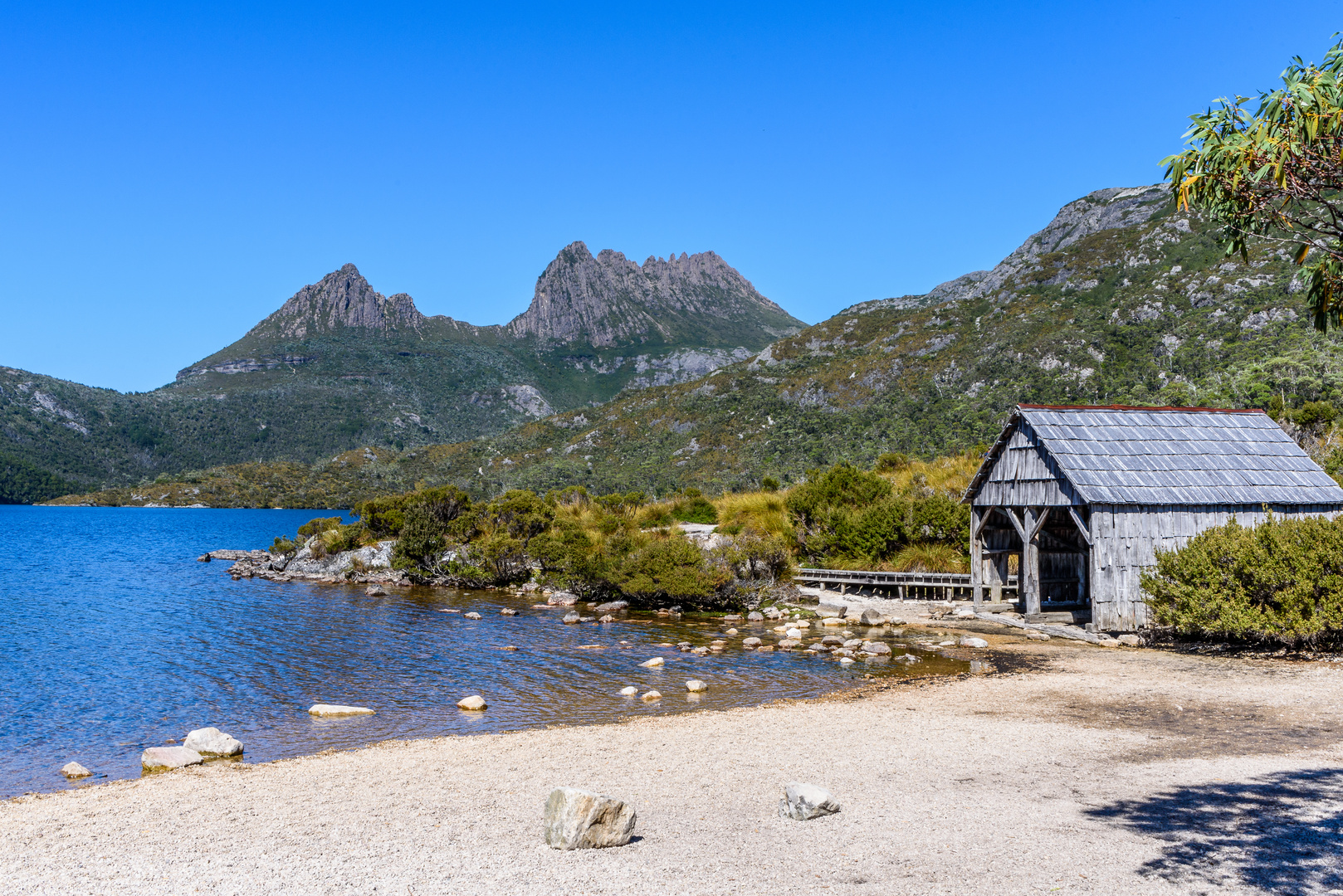 Dove Lake und Cradle-Mountain, Tasmanien