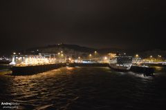 Dover bei Nacht