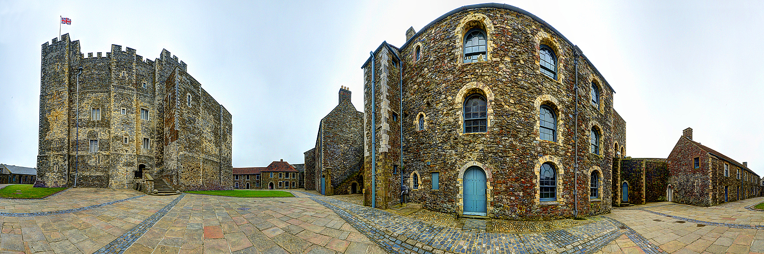 Dover Castle Innenhof