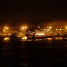 Dover Hafen bei Nacht