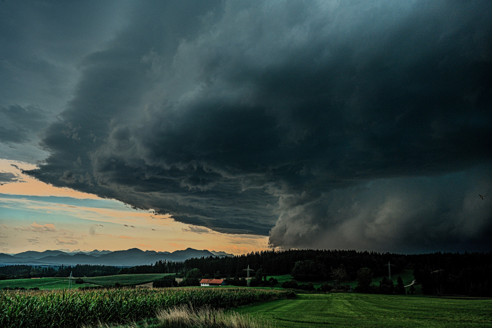 Downburst Foto & Bild sommer, wolken, himmel Bilder auf