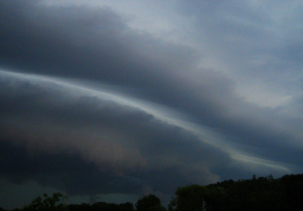 Downburst - Wolken