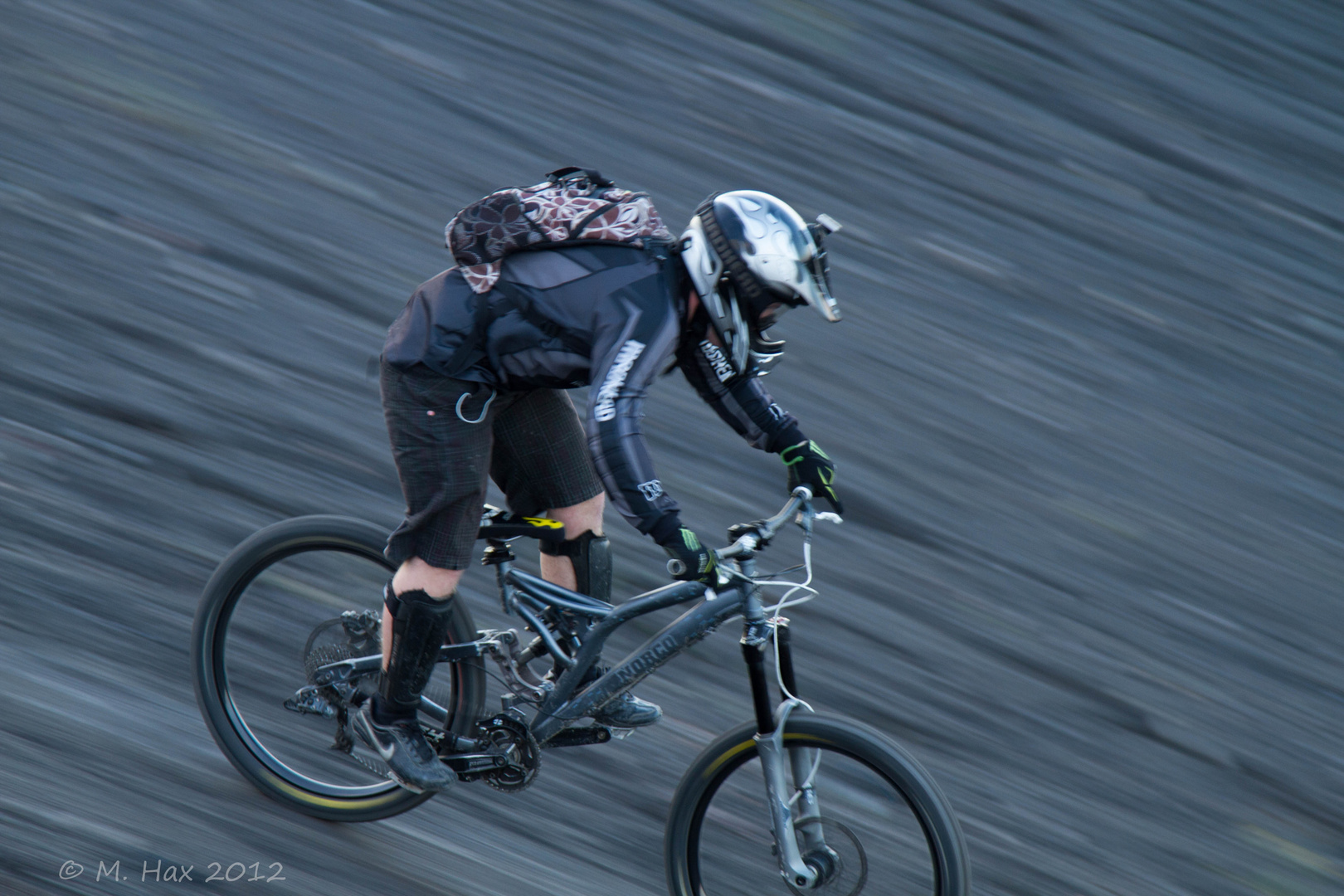 Downhill auf der Halde