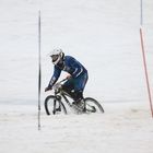 Downhill bei Schnee