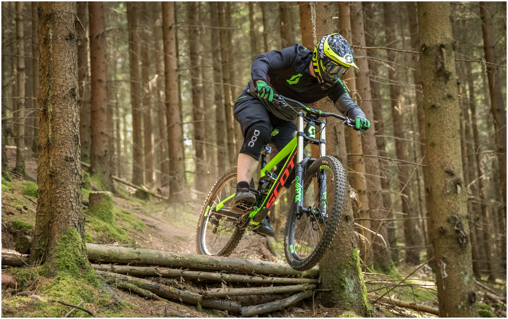 Downhill im Kunstertal