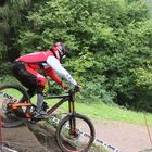 Downhill Mountain Biker