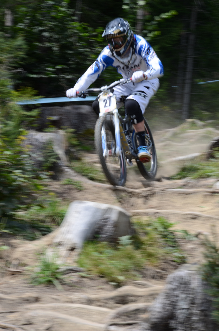 Downhill Nordkette 2011 Weiss