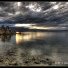 Downpour at Mono Lake