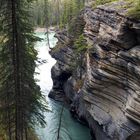 Downstream from Sahyawolya falls, Rockies