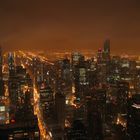 Downtown Chicago by Night