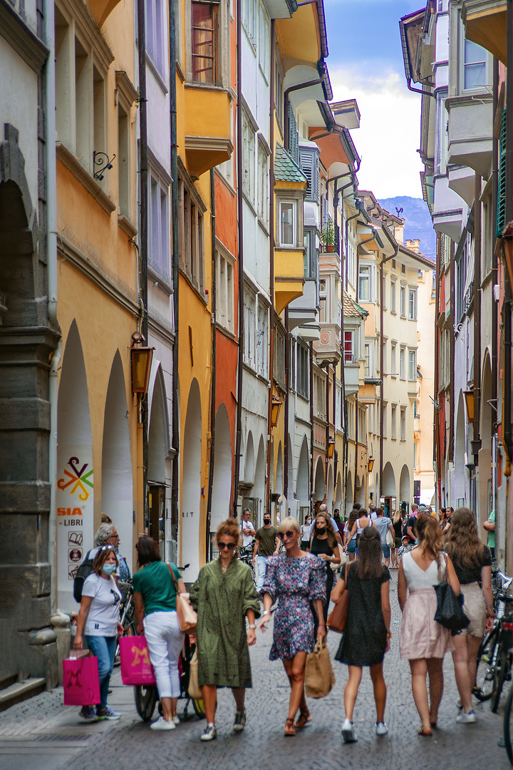 Downtown in Bolzano