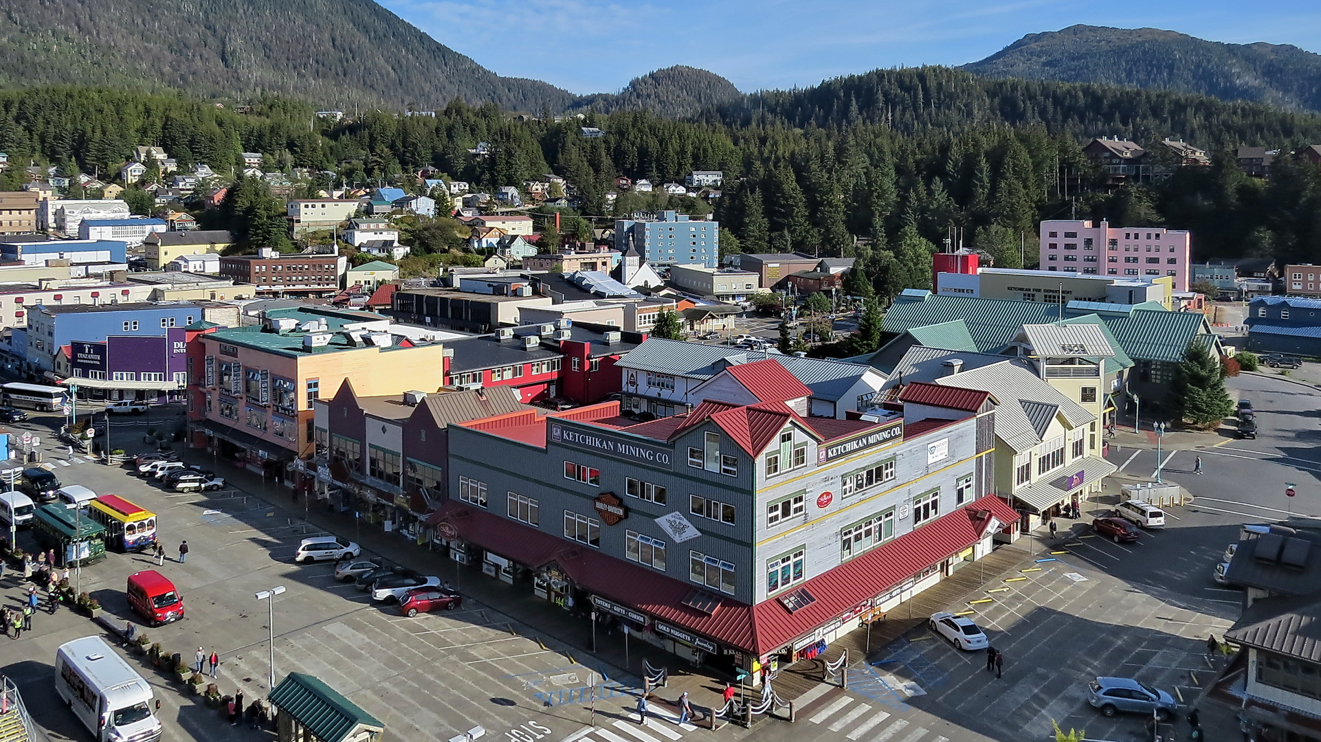 Downtown Ketchikan, Alaska