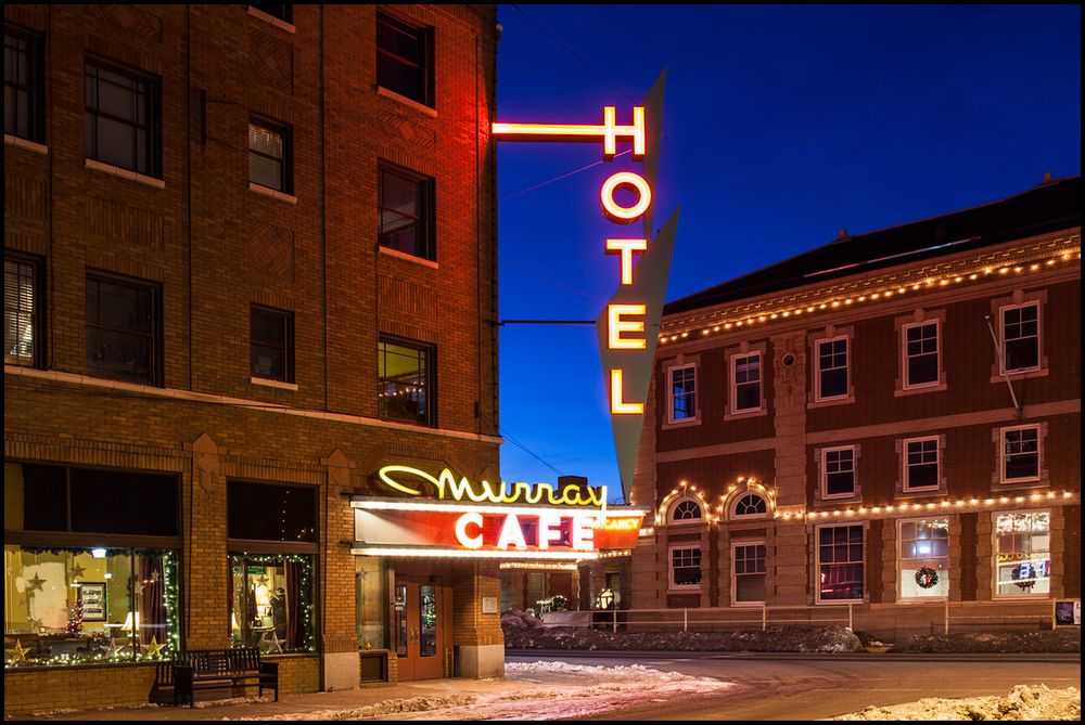 Downtown Livingston Foto & Bild north america, united states, north