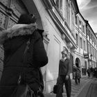 Downtown People - Narrow Boardwalk