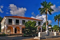 Downtown Viñales city