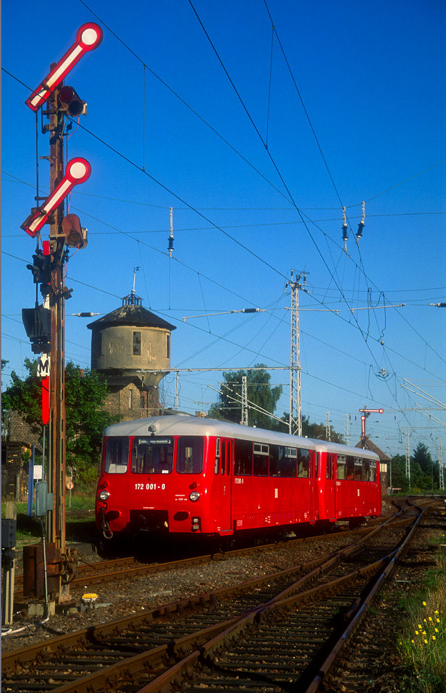 DR 172001 + 601 am 30.8.08 In Löwenberg (Mark)