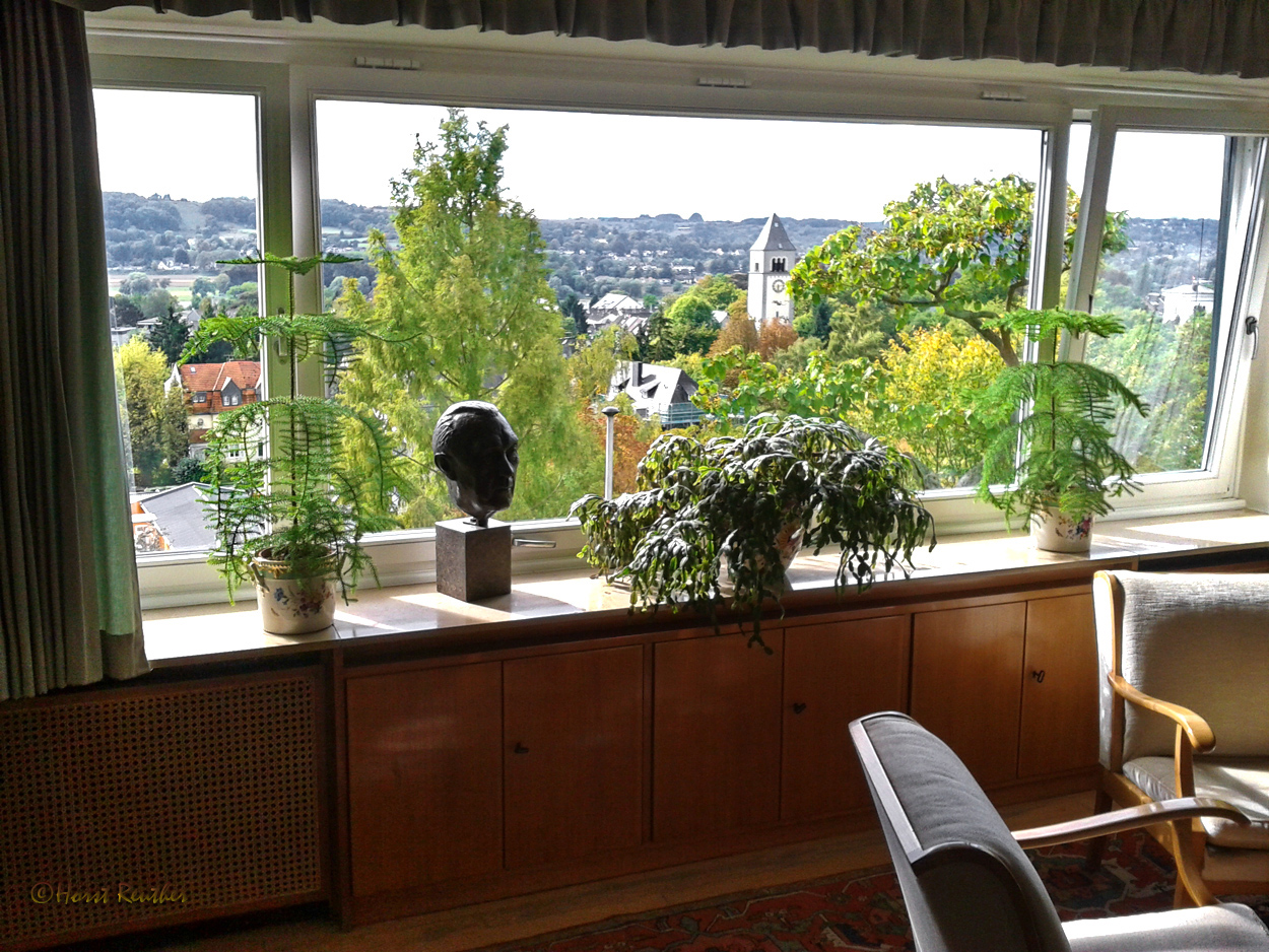 Dr. Konrad Adenauers schönster Ausblick auf Rhöndorf.