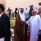 Dr. Norman Ali Bassam Khalaf with H.H. The Crown Prince of Sharjah Sheikh Sultan Mohammed Al Qasimi