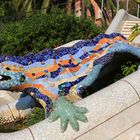 Drache im Park Güell