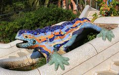 Drache im Park Güell