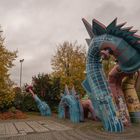 Drachen im Herbst