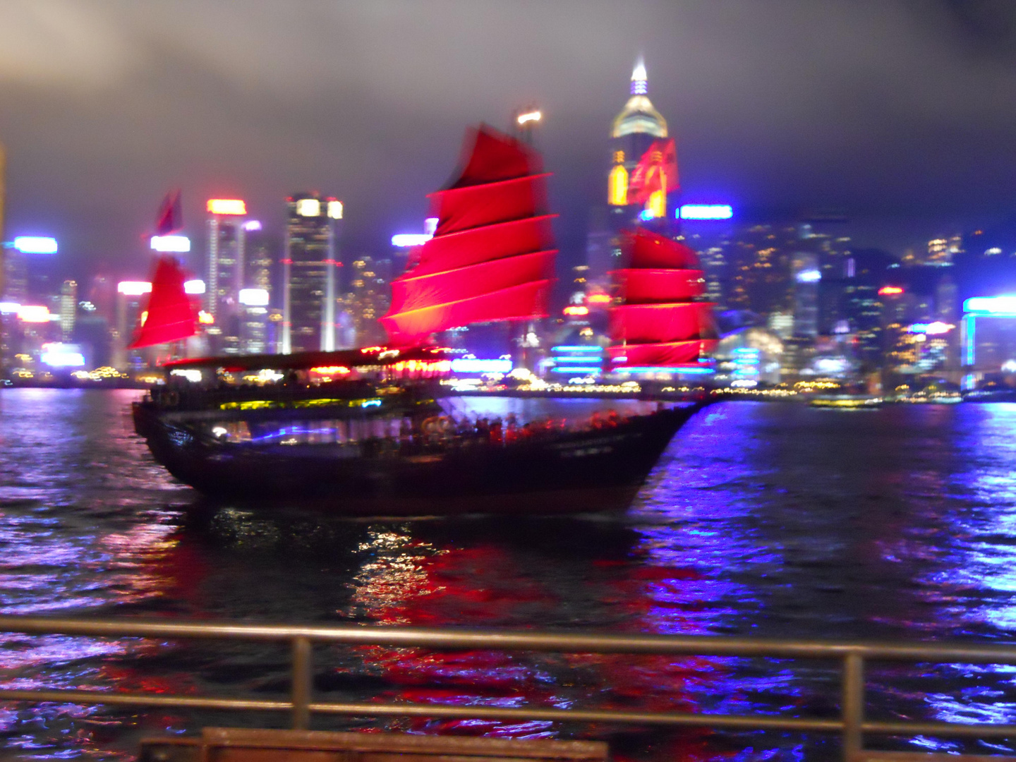 Drachenboot in Hongkong