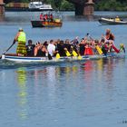 Drachenboot -Rennen auf dem Neckar !