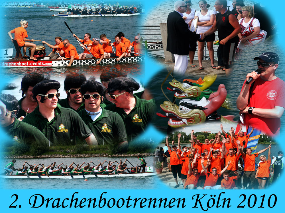 Drachenboot-Rennen Köln 2010