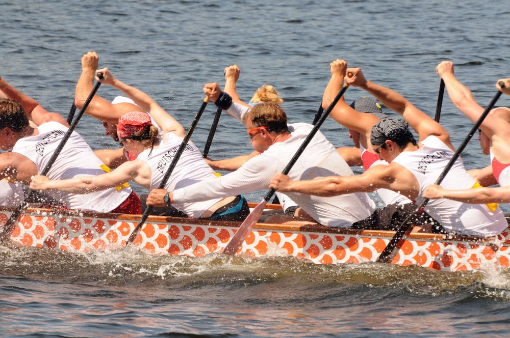 Drachenbootler auf dem Weg zum WM-Titel