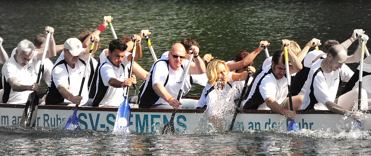 Drachenbootrennen 2010 in Mülheim Ruhr