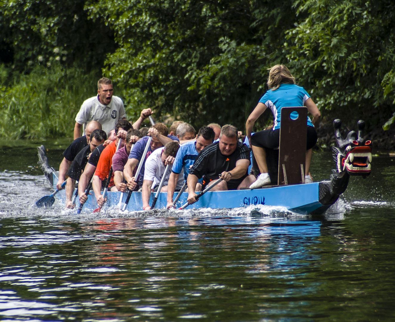 Drachenbootrennen 2013 in Zehdenick (3)