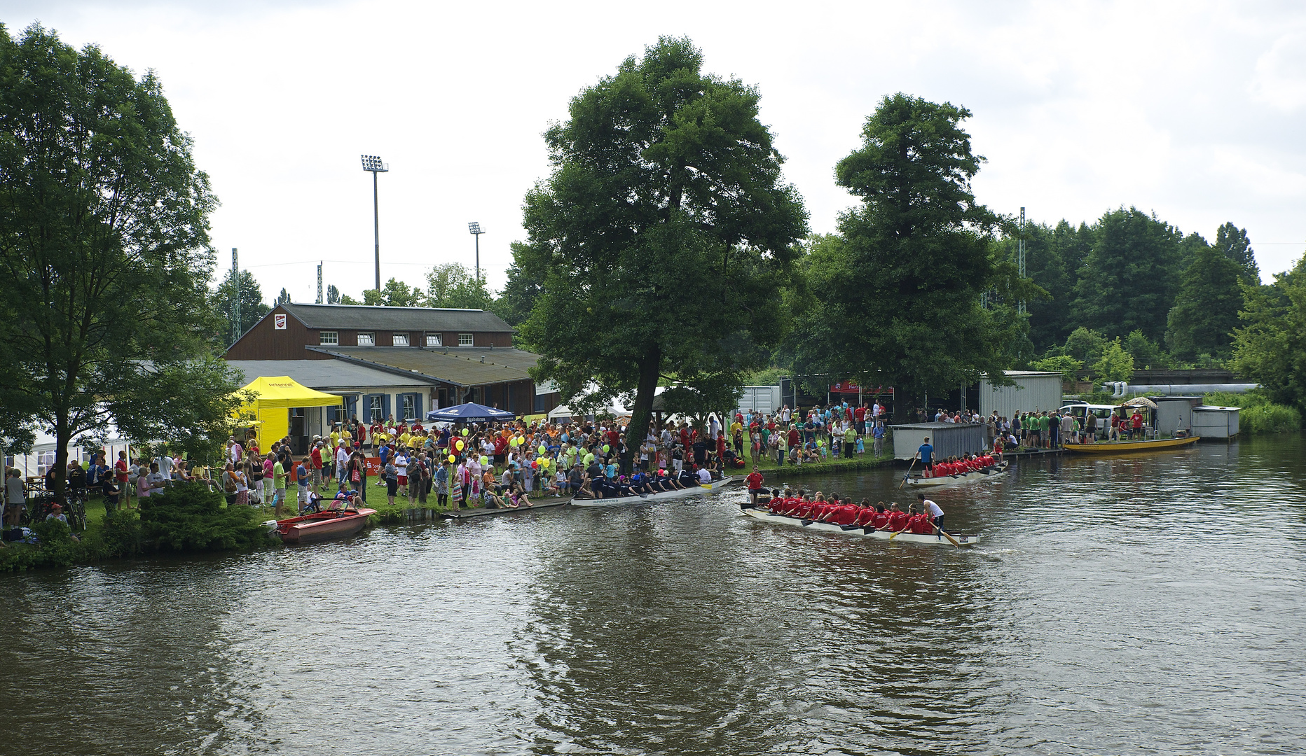 Drachenbootrennen der Firmen Cottbus 2013