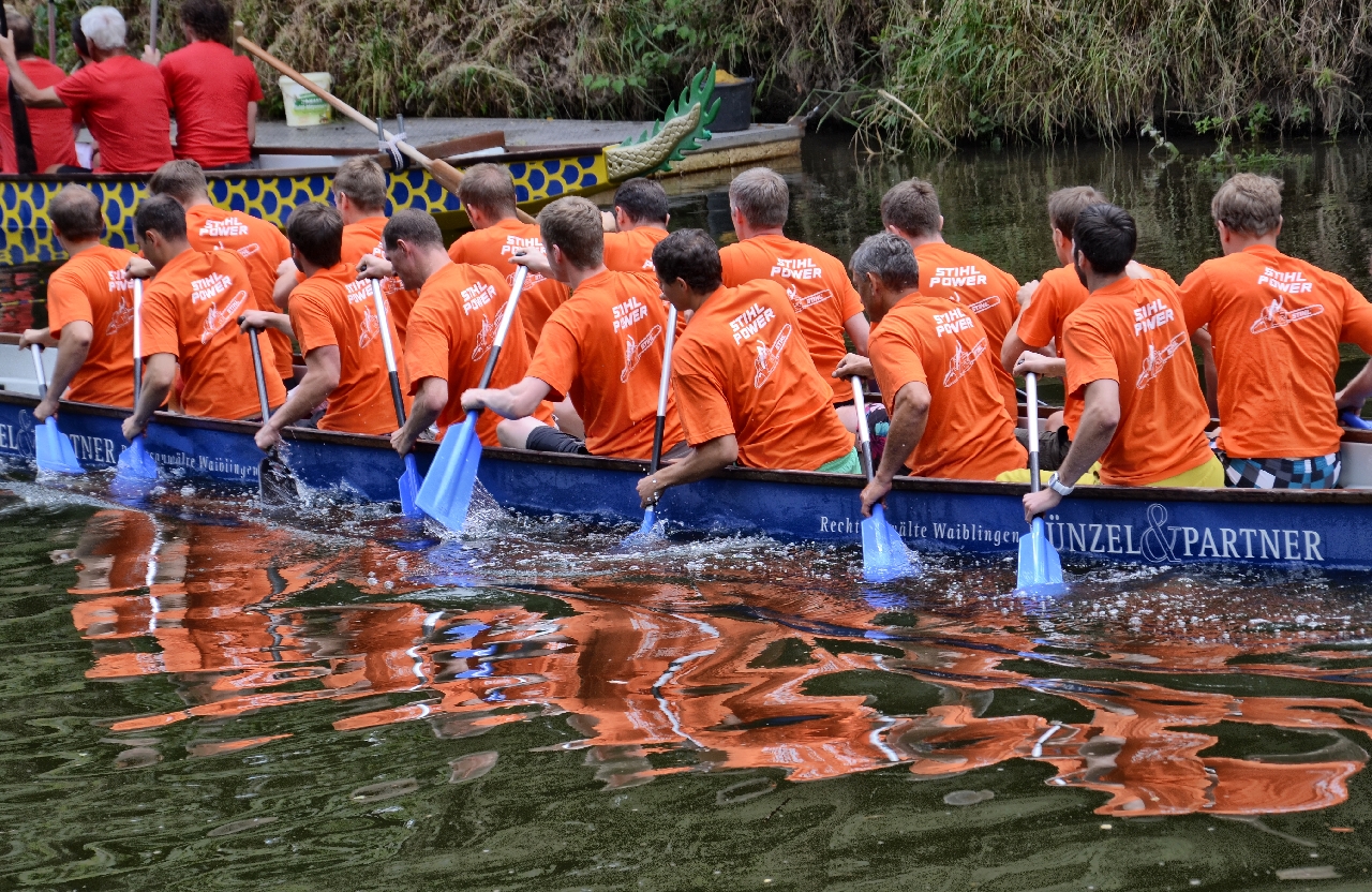 Drachenbootrennen Waiblingen 2014 Bild 8