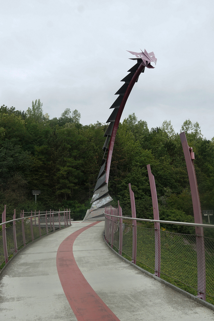  Drachenbrücke an der Halde Hoheward