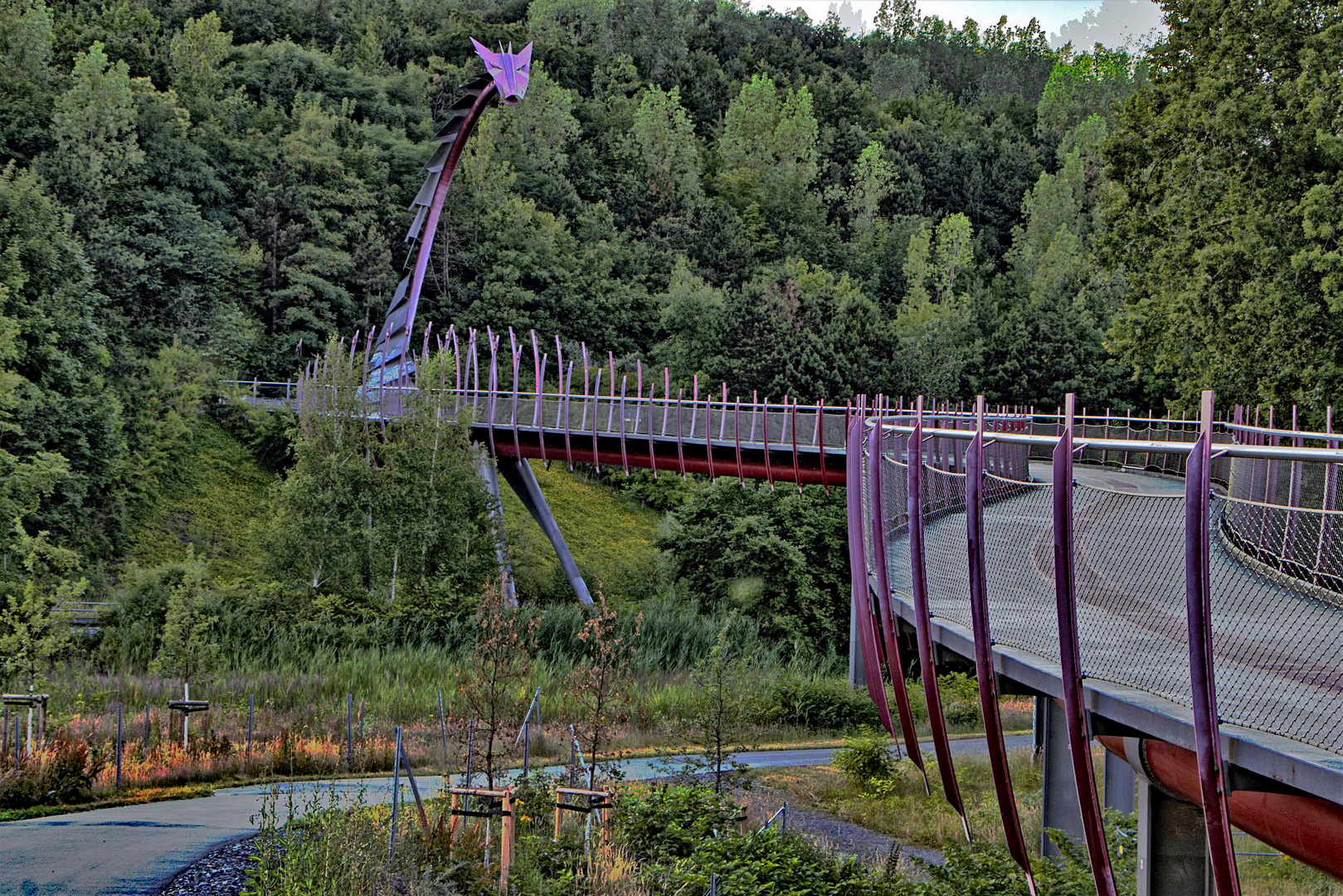 Drachenbrücke bei Herten