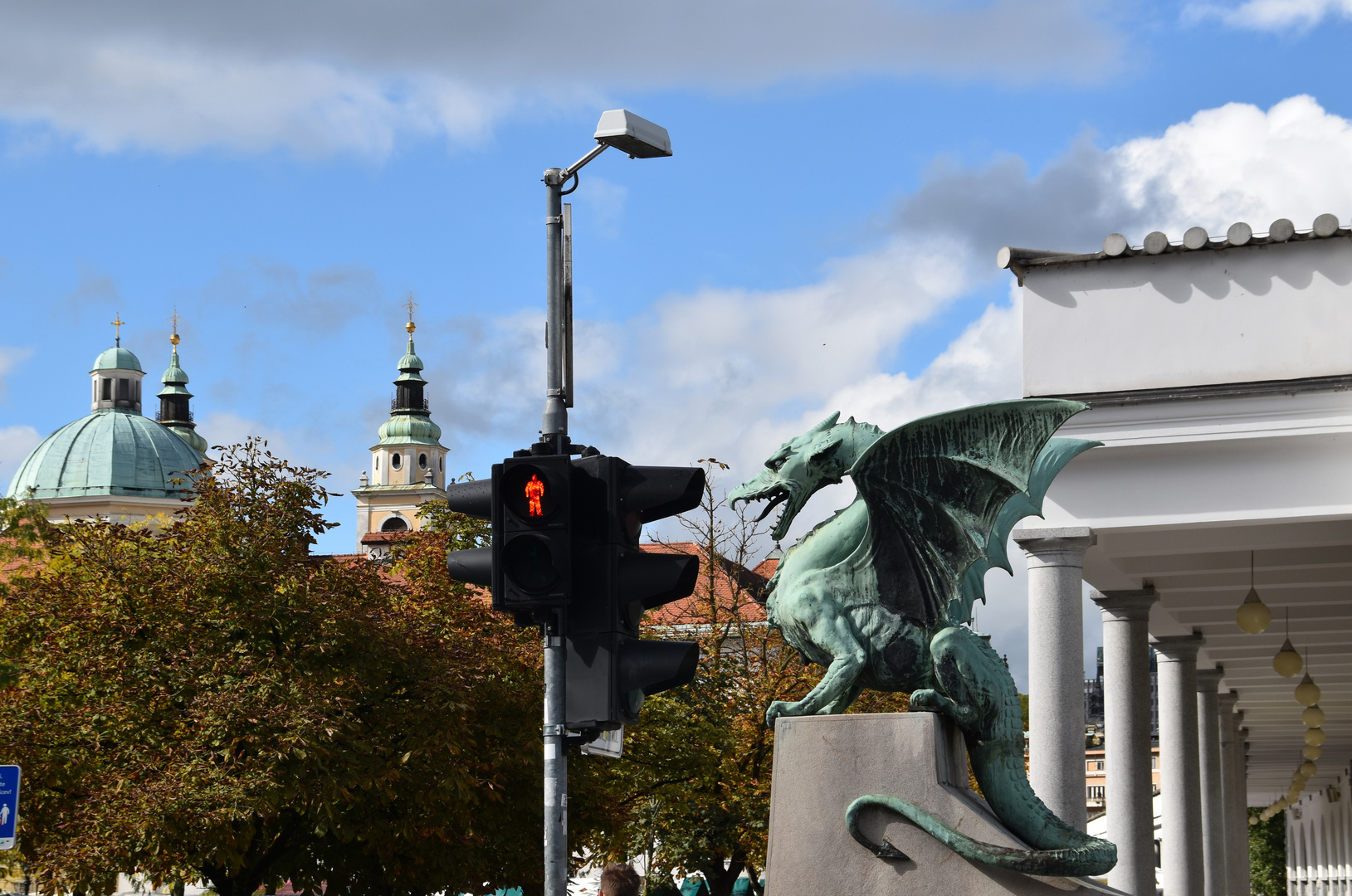 Drachenbrücke in Ljubjana 