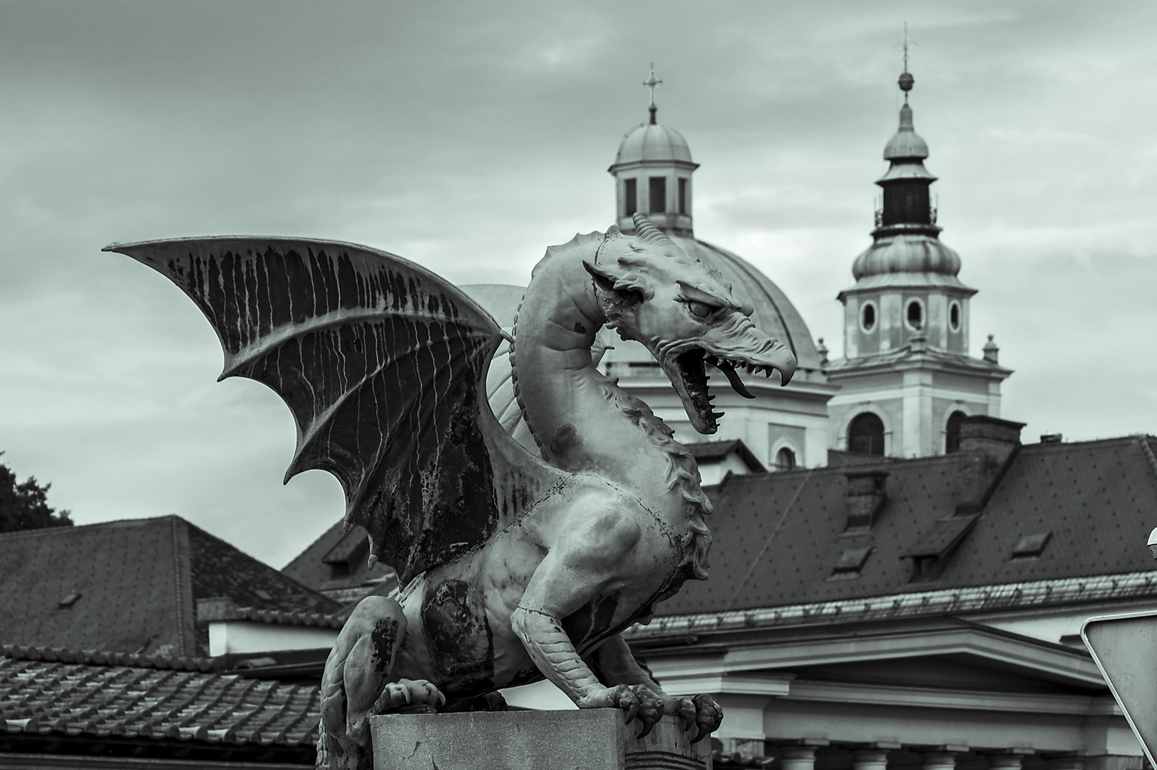 Drachenbrücke in Ljubljana