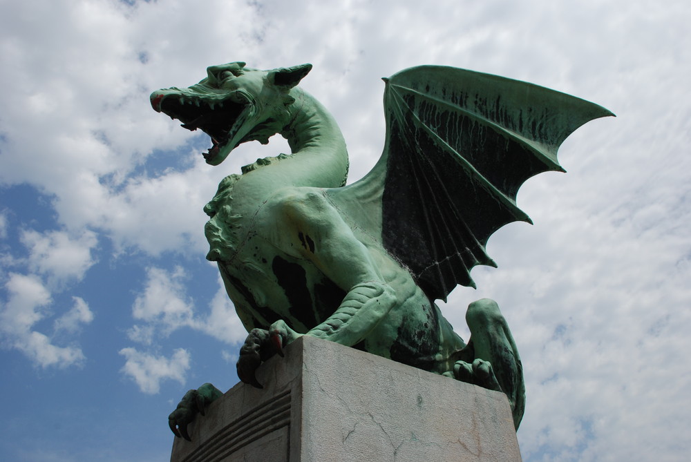 Drachenbrücke in Ljubljana