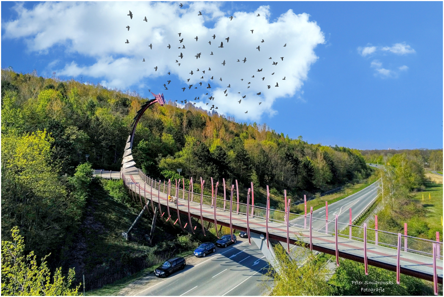 Drachenbrücke in Recklinghausen