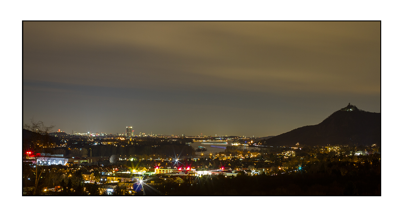 Drachenfels Bad Honnef mit Sicht auf Bonn