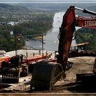 Drachenfels-Baustelle