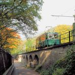 Drachenfelsbahn im Herbst