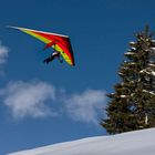 Drachenflieger im Winter