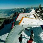 Drachenflieger im Winter