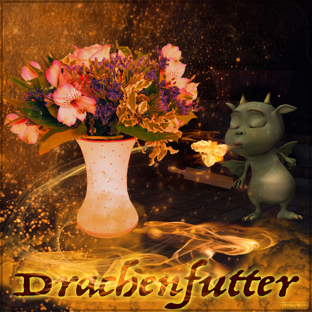 Drachenfutter Foto &amp; Bild | composing, digiart, fantasy Bilder auf ...