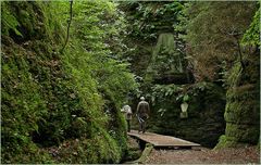 Drachenschlucht, Donnerstag mit Durchblick